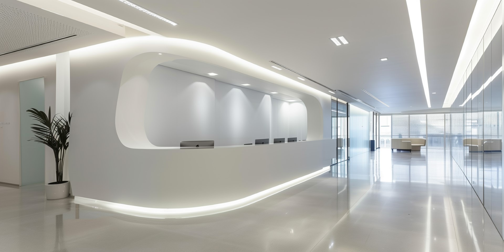 Professional painting for retail chains, offices, showrooms or industrial buildings